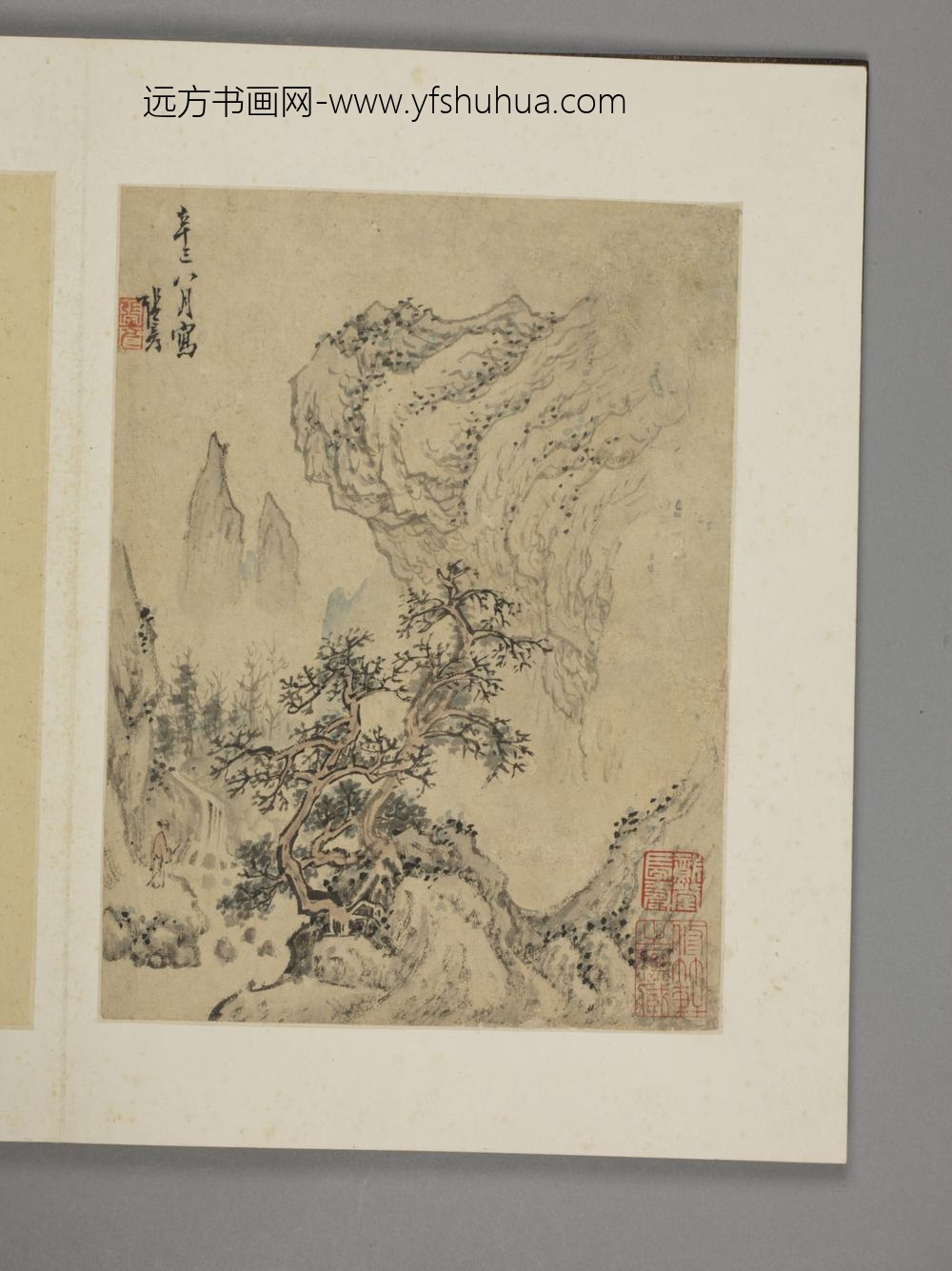 明-张彦山水图册-