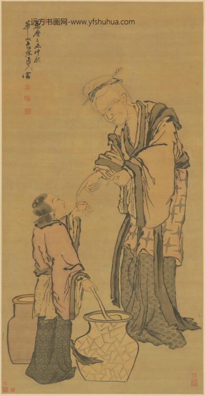 明 心源道人人物图轴.jpg