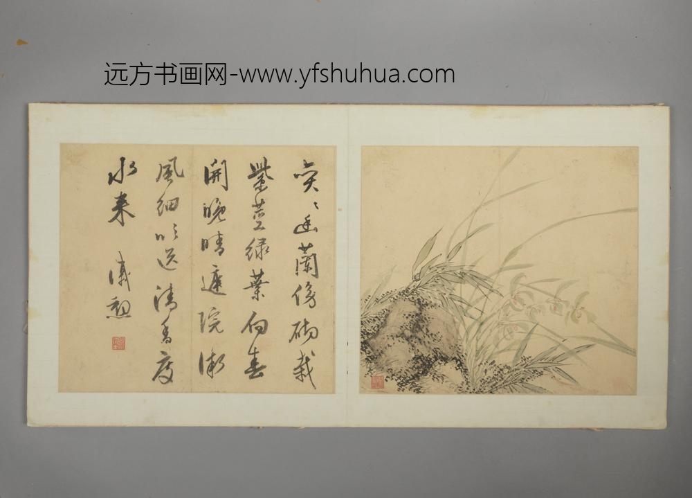 明-戚勋花卉册-
