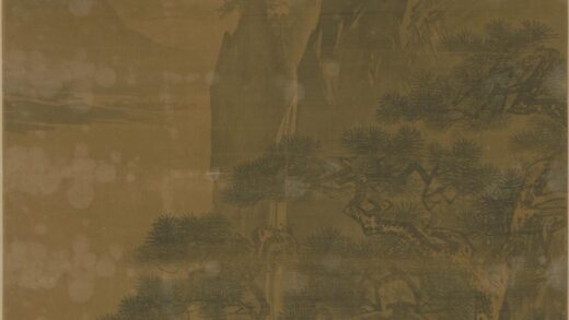 明 施雨松阴观雁轴.jpg