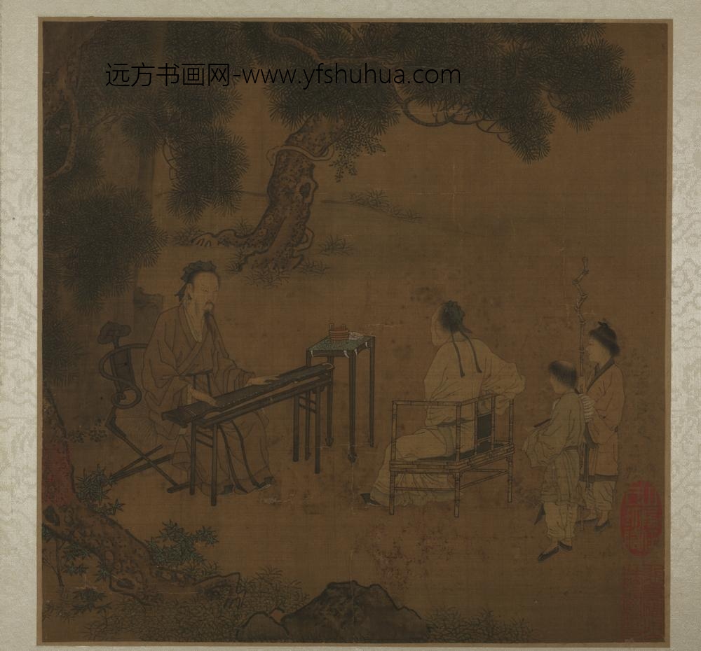 明-明人人物册