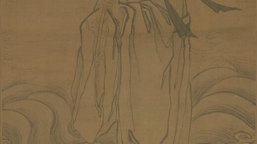 明 明人吹萧图轴.jpg
