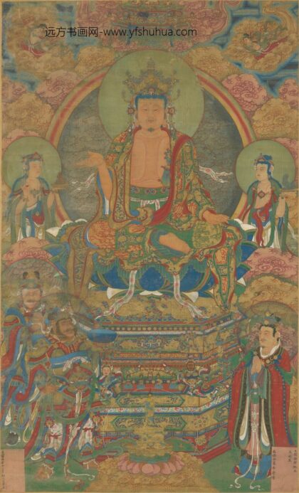 明 明人如来佛像图轴.jpg