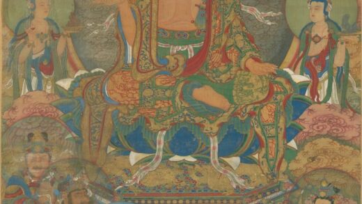 明 明人如来佛像图轴.jpg