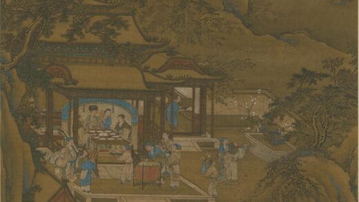明 明人对雪赏梅图轴.jpg
