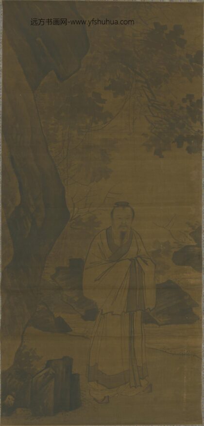 明 明人桐荫高士图轴.jpg