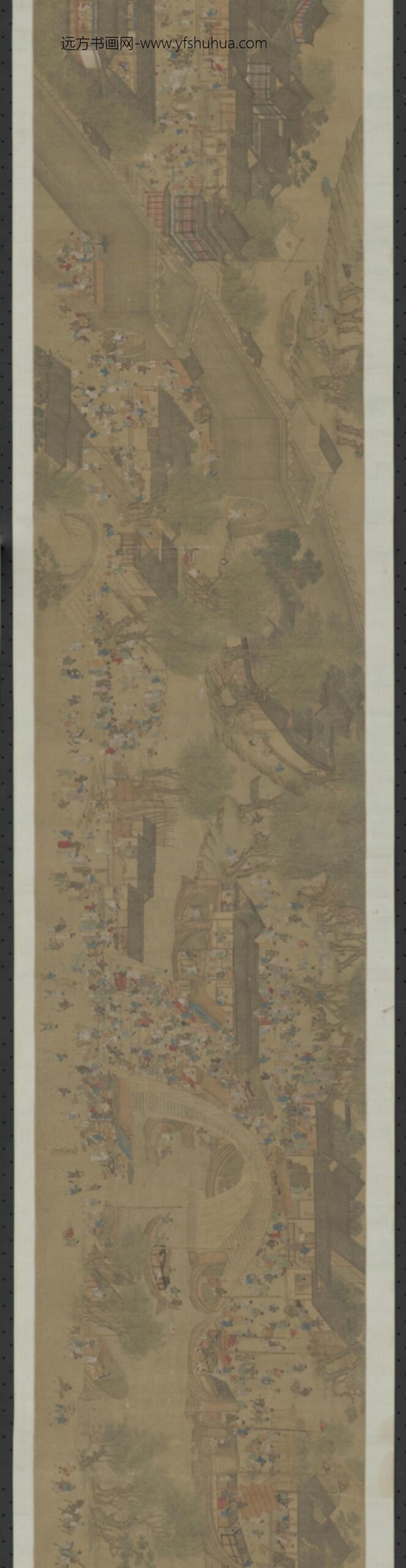 明-明人清明上河图卷_