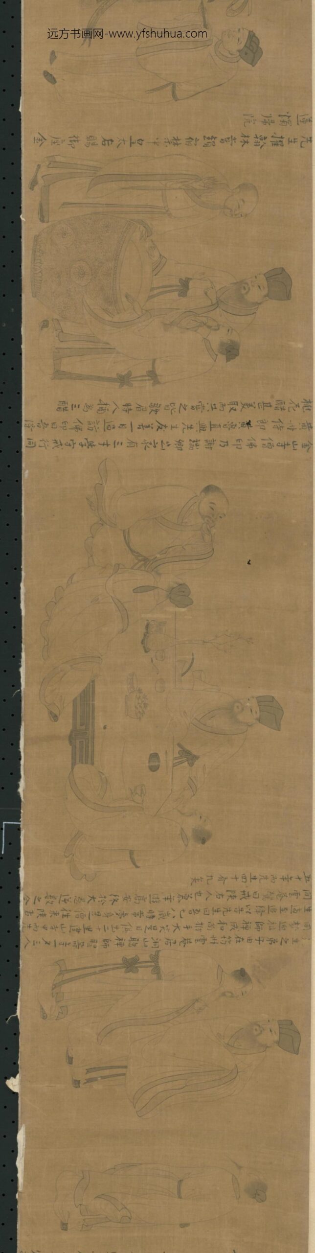 明-明人画东坡事迹图卷_