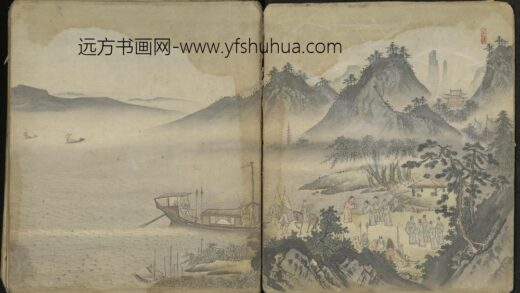 明 明人画九重敷纳图李翰等家跋序图册.jpg