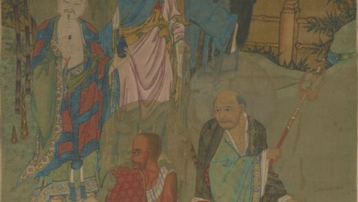 明 明人画佛像轴.jpg