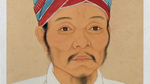 明 明人画唐宋君臣像册 大并印半身像页.jpg