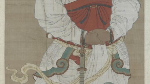 明 明人画张飞像轴.jpg