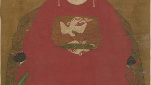 明 明人画戴德金女像轴.jpg