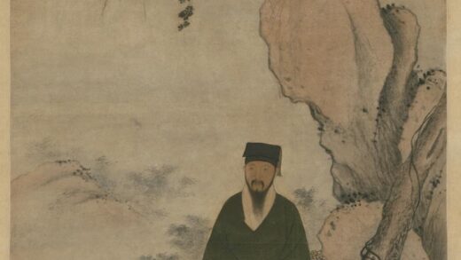 明 明人画黄铉小像张裕补图图轴.jpg