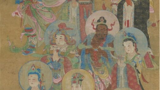 明 明人神像图轴.jpg