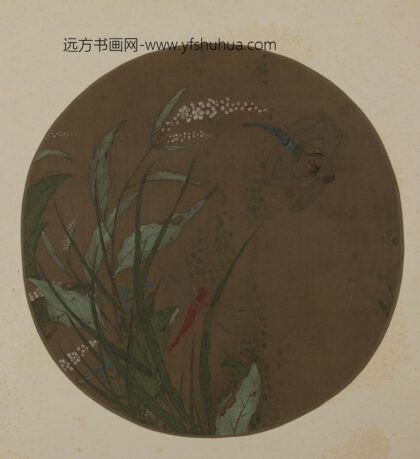 明 明人红蓼蜻蜓纨页.jpg