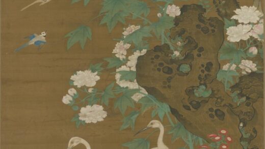 明 明人花鸟图轴.jpg