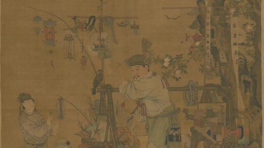 明 明人货郎图轴.jpg