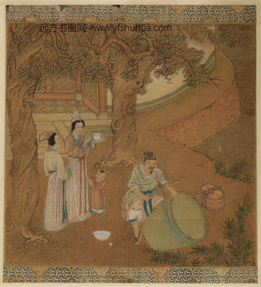明-明人锯缸图页