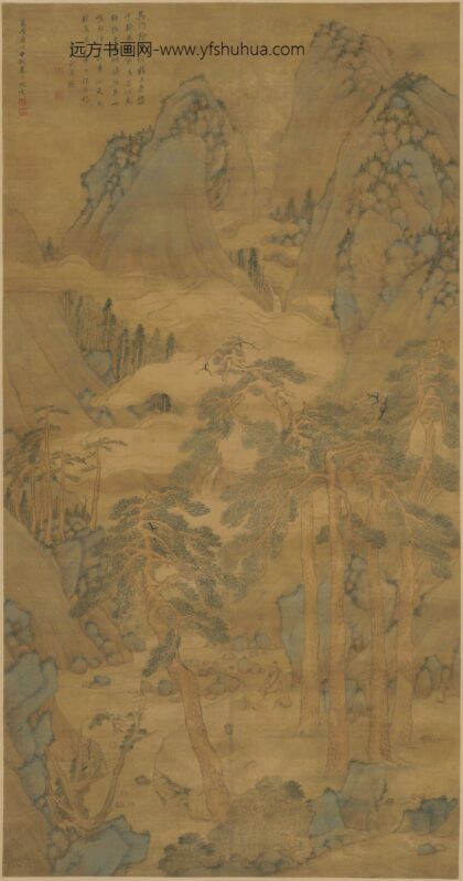 明 朱叔征山水轴.jpg
