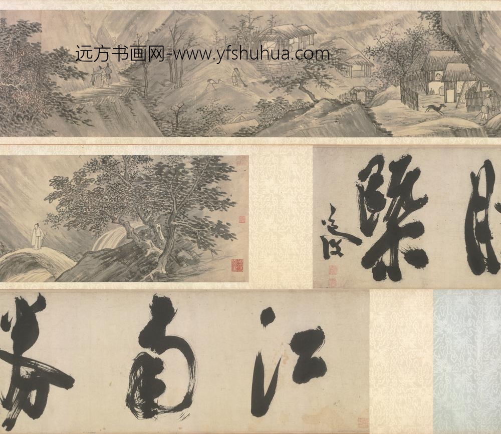 明-朱宗儒江南胜概图卷