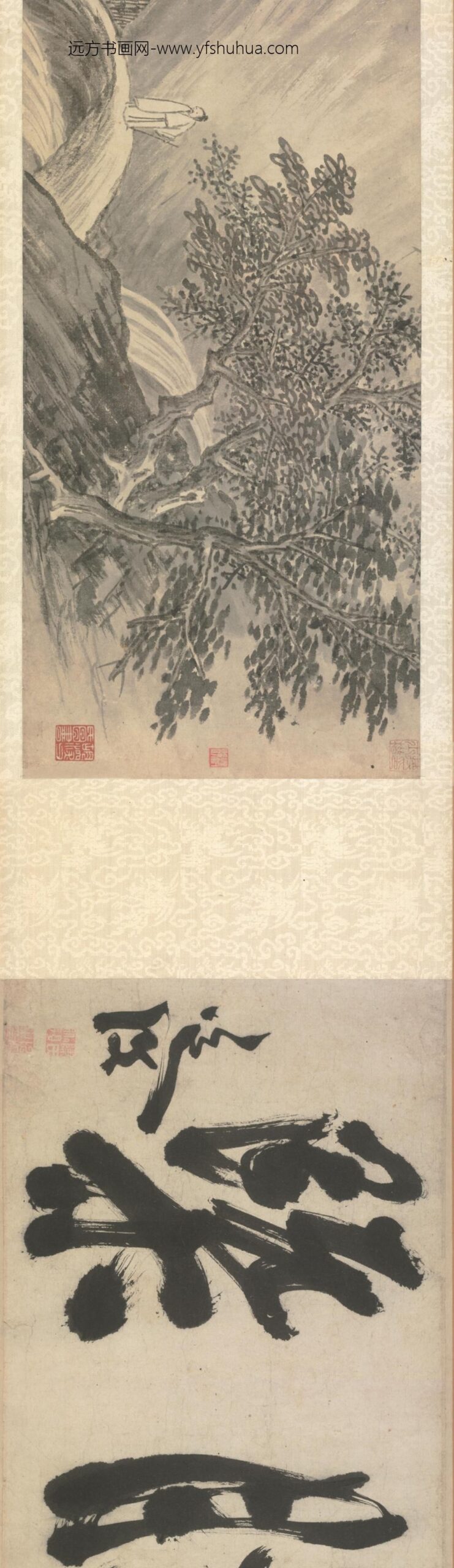 明-朱宗儒江南胜概图卷_