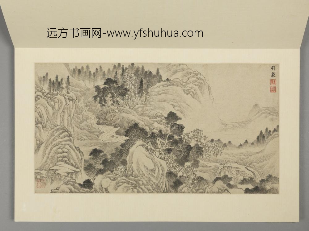明-朱瑛西筑十咏图册-