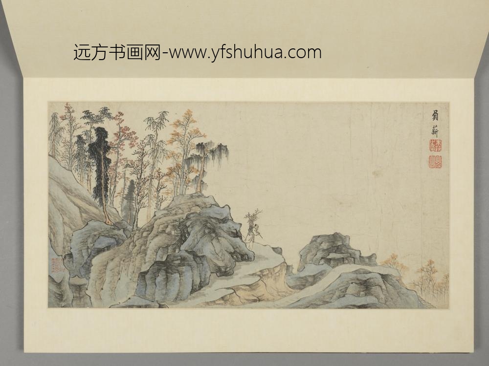明-朱瑛西筑十咏图册-