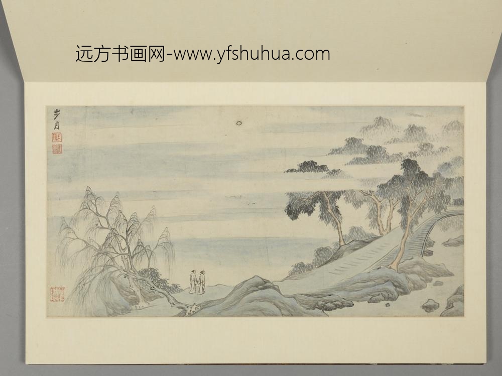 明-朱瑛西筑十咏图册-