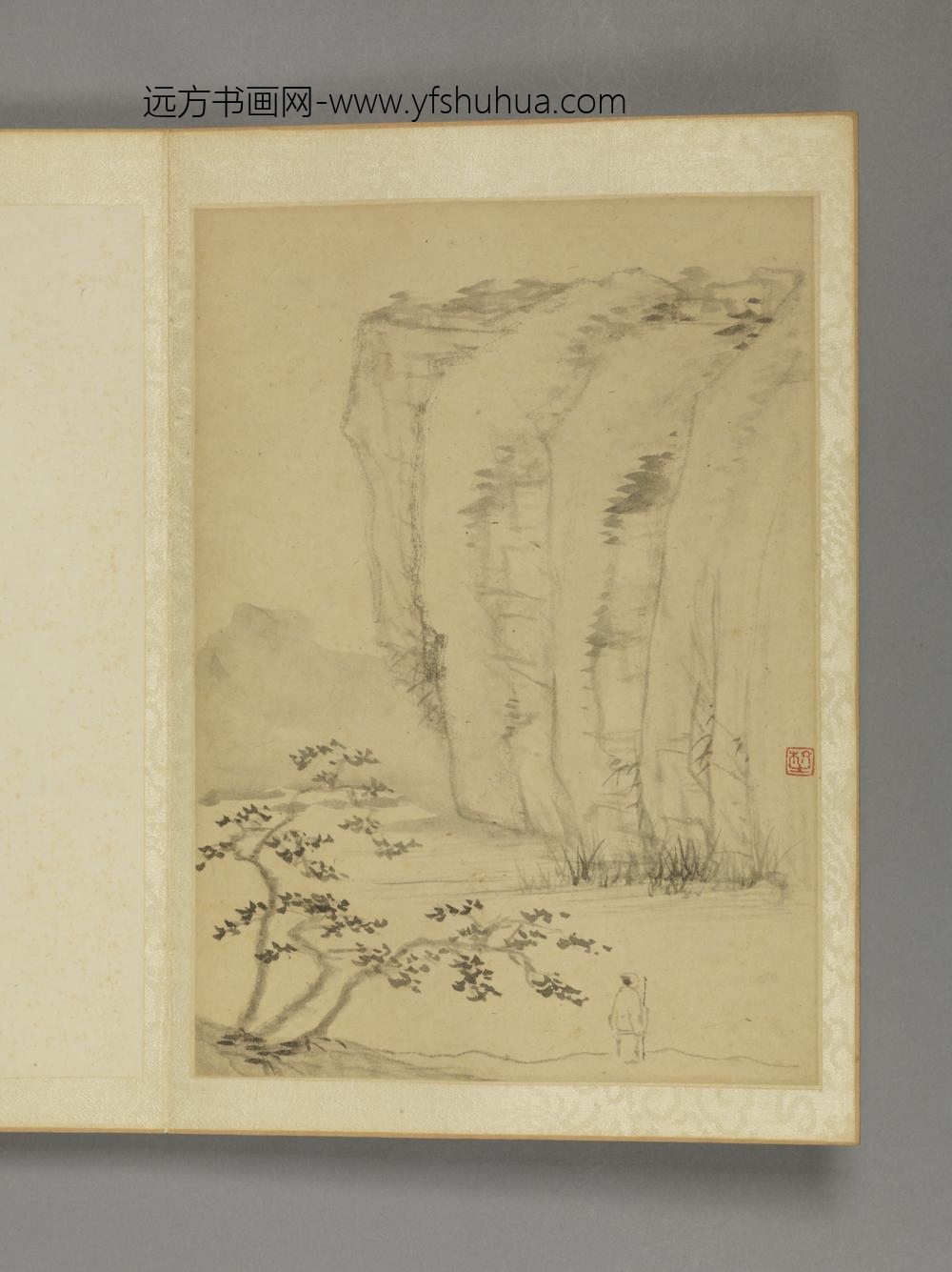 明-李杭之山水册-