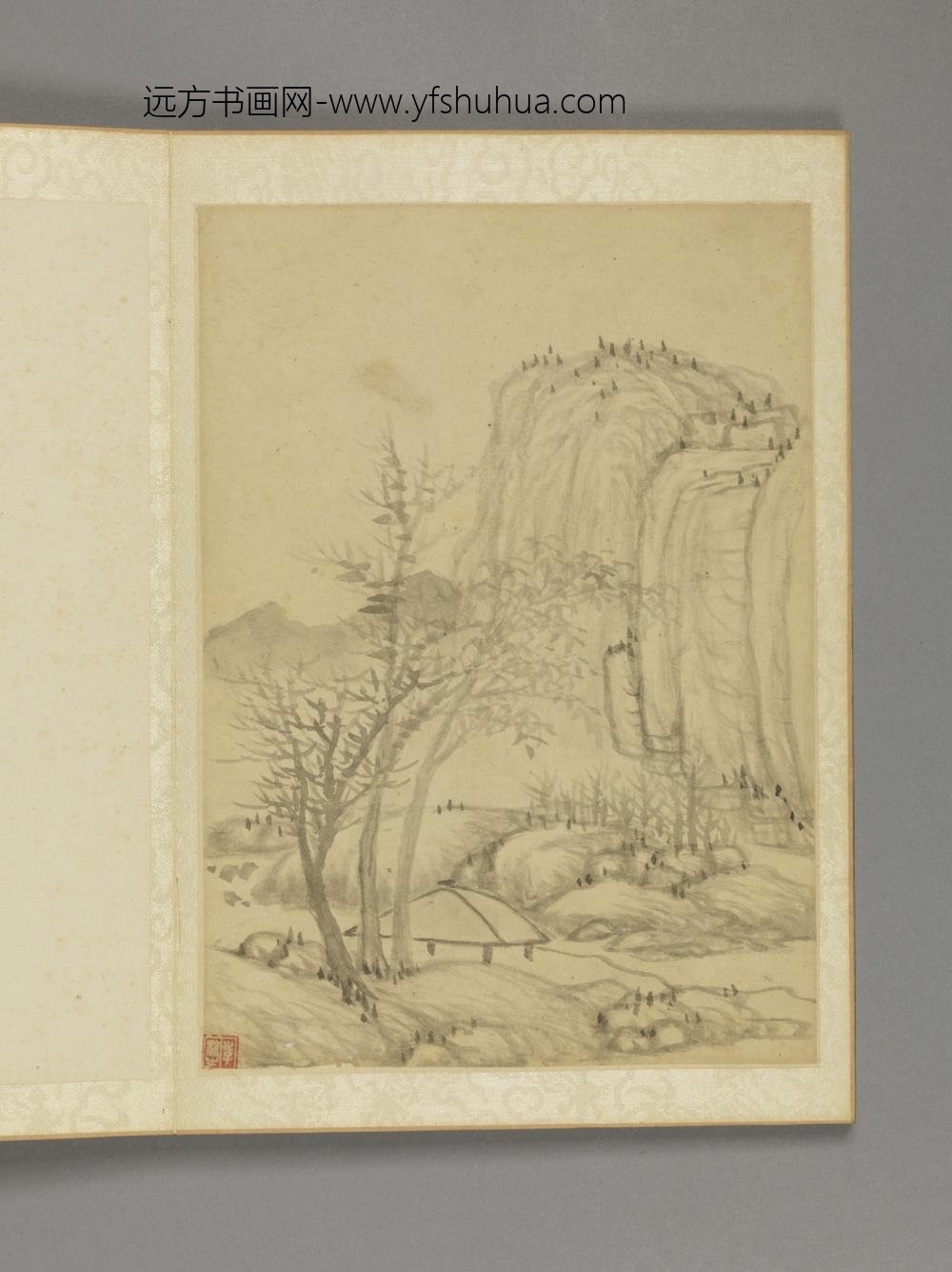 明-李杭之山水册-