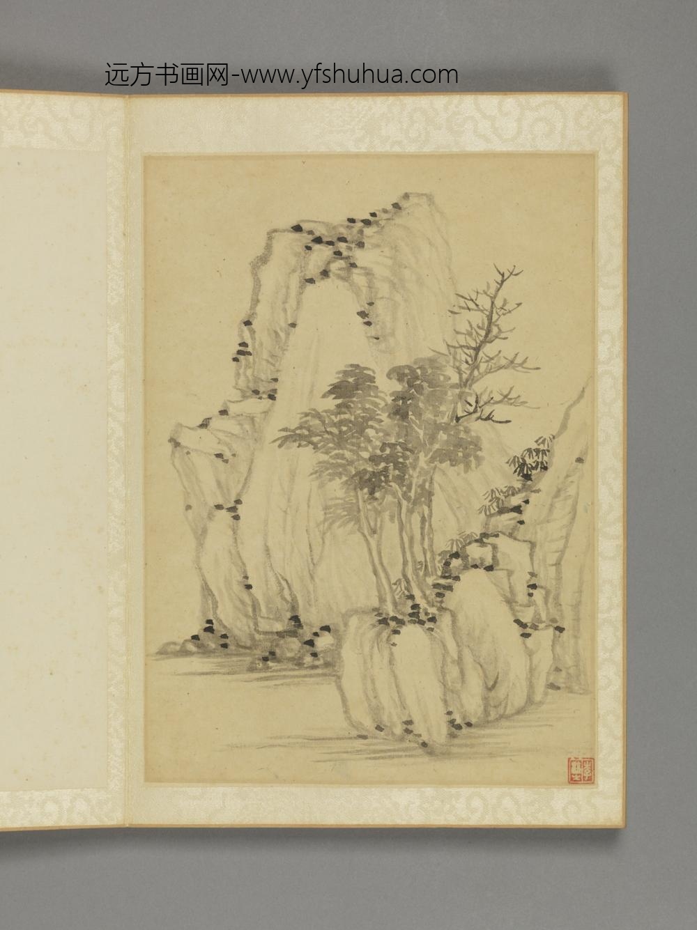 明-李杭之山水册-