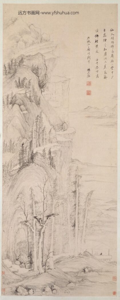明 杨文骢仙人邨坞图轴.jpg