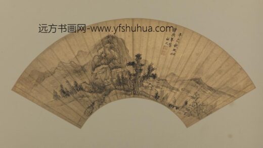 明 林凡山水扇.jpg