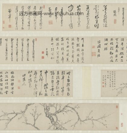 明 殳君素梅花图卷.jpg
