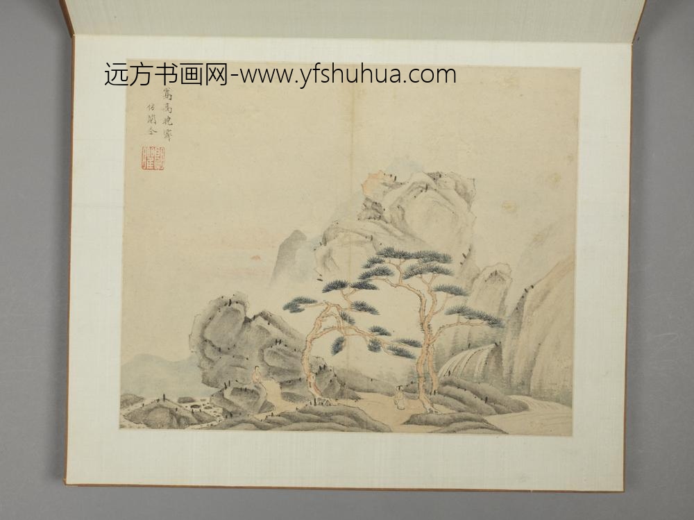 明-沈颢山水图册-