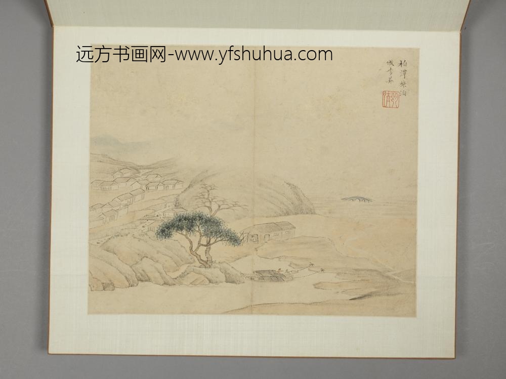 明-沈颢山水图册-