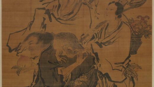 明 玉冈三仙图轴.jpg