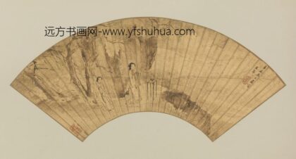明 王声仕女焚香扇.jpg