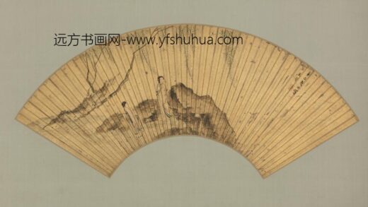 明 王声柳燕仕女扇.jpg