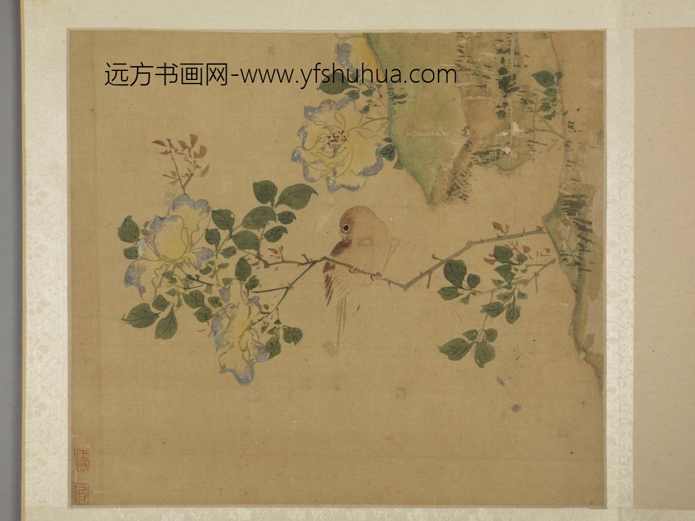 明-王子元花鸟册-