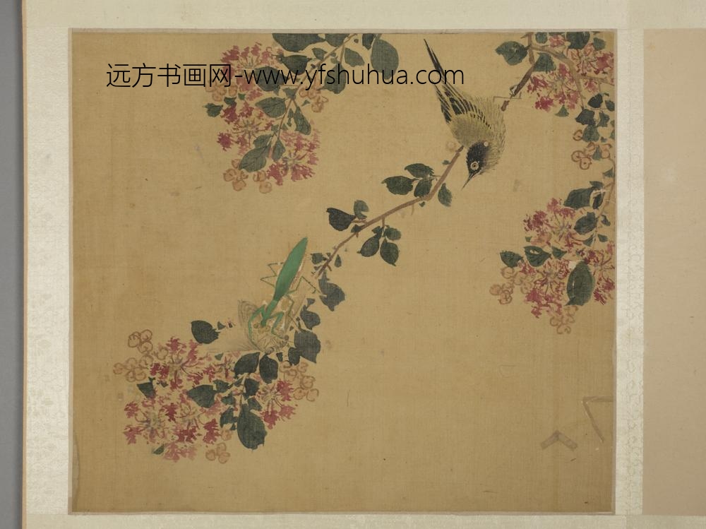 明-王子元花鸟册-