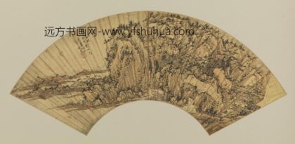 明 盛丹丹台春晓扇.jpg