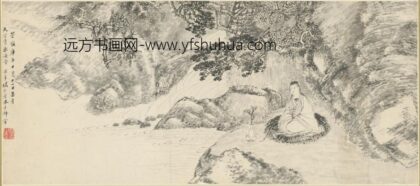 明 盛弘景柳瓶观音册装图轴.jpg