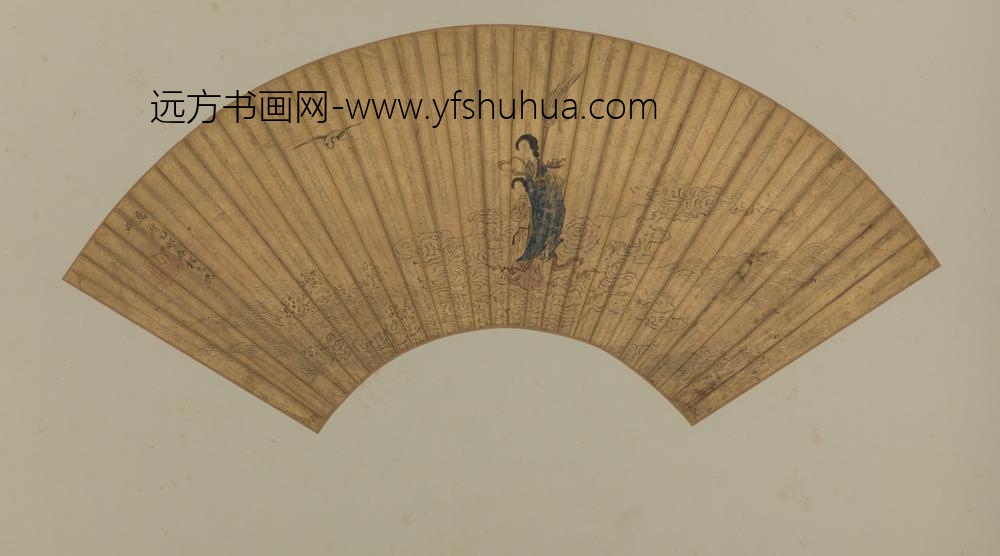 明-程光先寿意扇