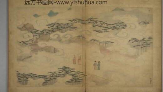 明 蒋乾张元举等五家山水册 1.jpg