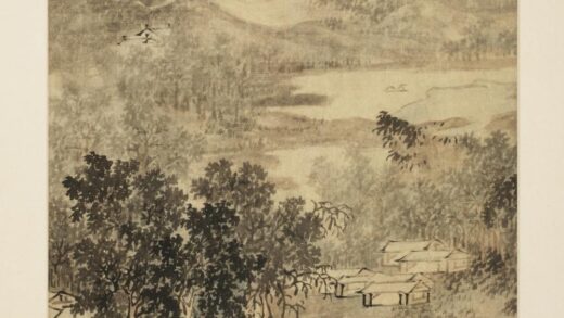 明 诸家山水册 程胜山水页.jpg