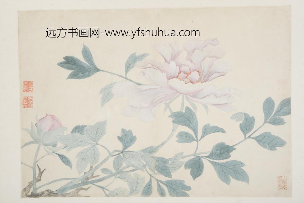明-谈志伊花鸟册-