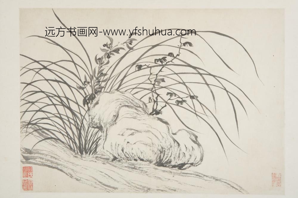 明-谈志伊花鸟册-