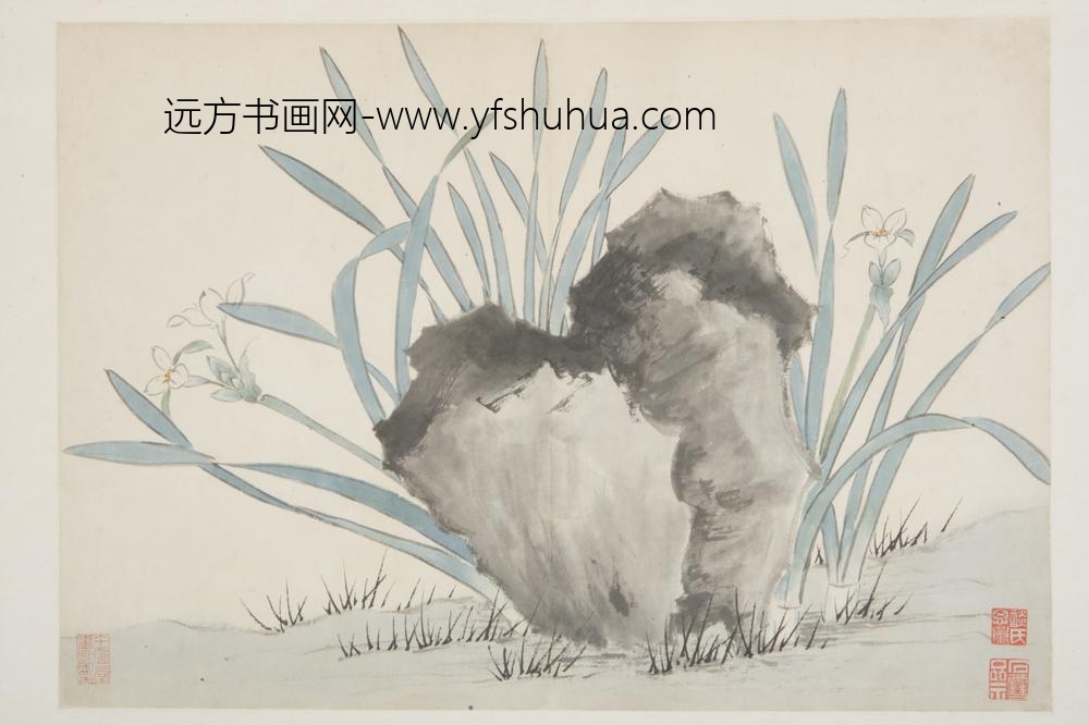 明-谈志伊花鸟册-